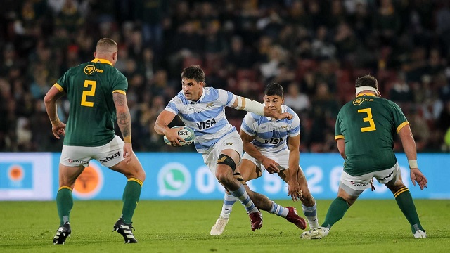 Rugby Championship: Los Pumas perdieron ajustadamente frente a Sudáfrica