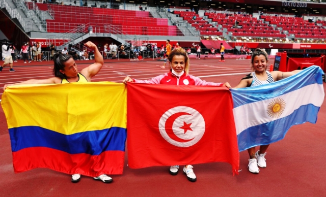 Ruiz Díaz en lanzamiento de bala logró la primera medalla argentina en los Juegos Paralímpicos