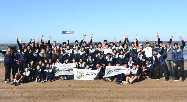 Delegación chaqueña, presente en los Juegos Nacionales Evita de Playa 2022