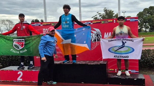 Nacional U18: Medalla de Bronce para el Chaco en atletismo